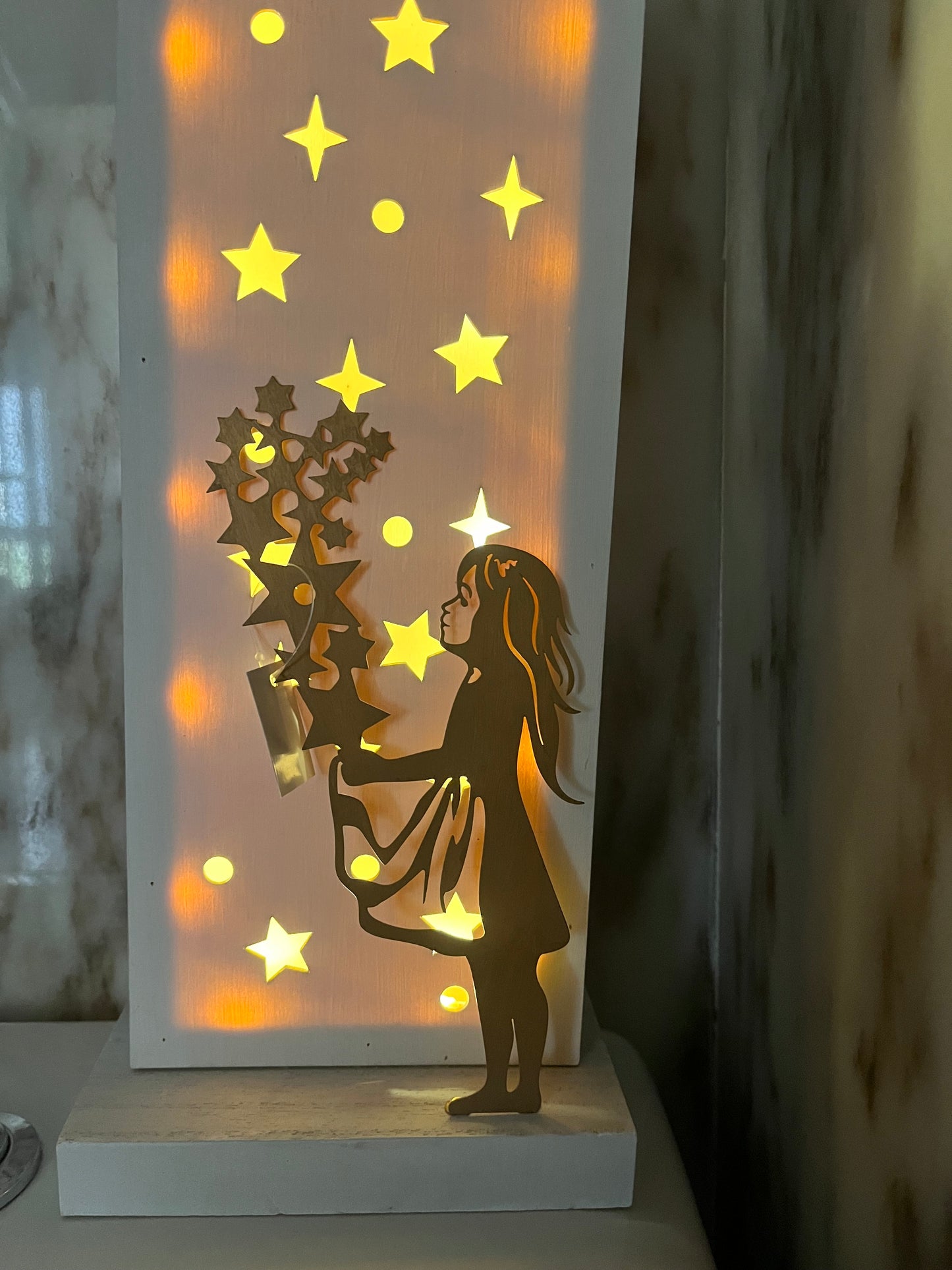 Lámpara sueño de estrellas