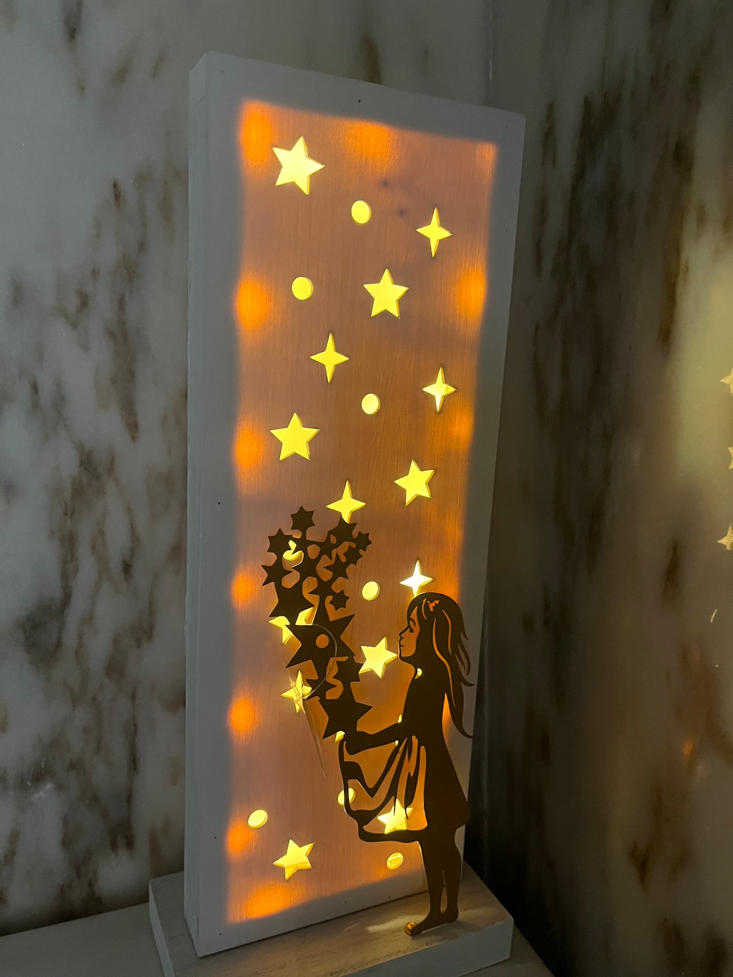 Lámpara sueño de estrellas