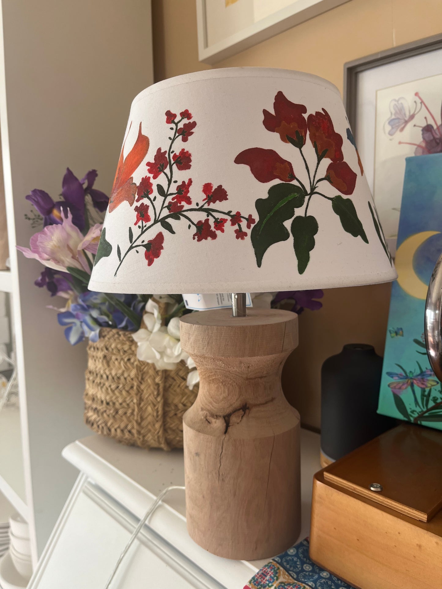 Pie de lámpara tronco pequeño