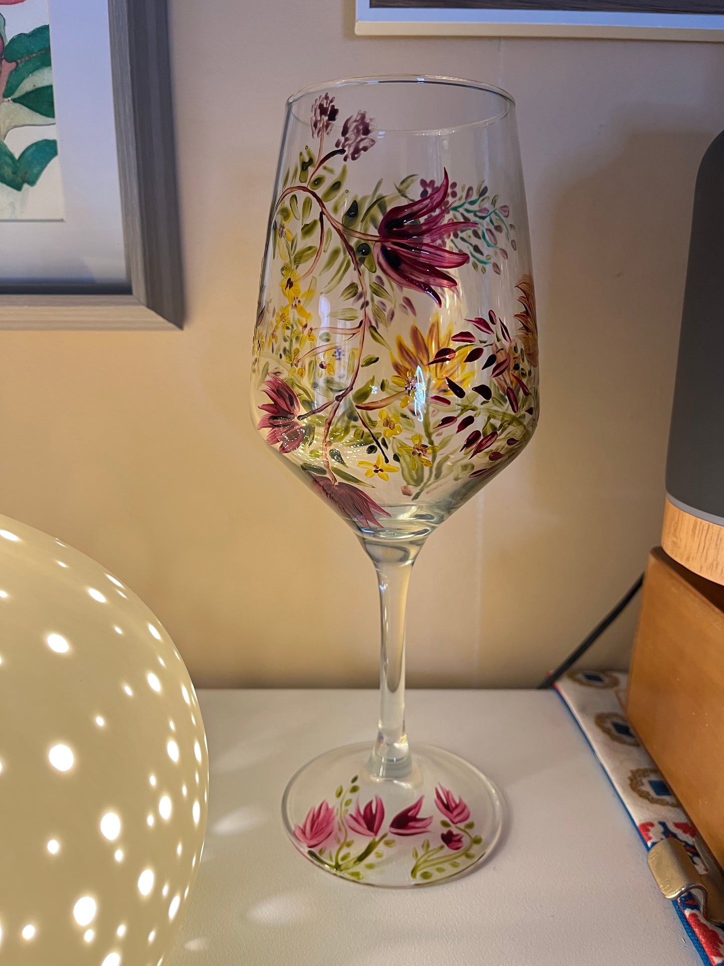 Copas Mencía pintadas a mano